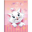 Caderno Brochura 1/4 Capa Dura Marie 80 Folhas Pacote com 5