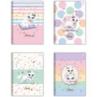 Caderno Brochura 1/4 Capa Dura Sissi - 48 Folhas (pacote com 10)