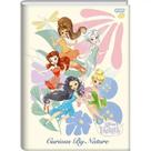 Caderno Brochura 1/4 Jandaia Fadas Disney 80 Folhas - Caderno Brochura 1/4 Jandaia Fadas Disney 80 Folhas -