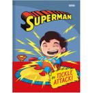 Caderno brochura 80 fls capa dura DC Super - Friends São Domingos Caderno brochura 80 fls capa dura DC Super - Friends São Domingos