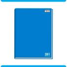 Caderno Brochura Azul KAZ 96 Folhas Grande 200mm x 275mm Material Escolar Faculdade Resistente