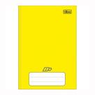 Caderno brochura capa dura 1/4 96 folhas D mais Amarelo - Tilibra