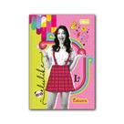 Caderno brochura capa dura 1/4 luluca 80 folhas - tilibra