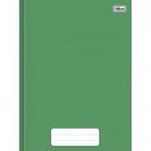 Caderno Brochura Capa Dura 1/4 Pepper Verde 80 Folhas-Tilibra