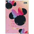 Caderno Brochura Capa Dura 1/4 Pequeno Minnie 80 Folhas TILIBRA