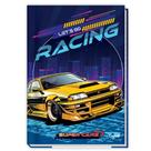 Caderno Brochura Capa Dura 1/4 Pequeno Super Cars 80 Folhas CREDEAL