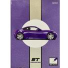Caderno Brochura Capa Dura 1 Matéria - 80 Folhas S/P - Cars - StarSchool UNICA