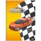 Caderno brochura capa dura 80 fls Silver Tuning São Domingos