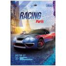 Caderno brochura capa dura 80 folhas 1/4 X-racing Tilibra