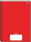 Caderno Brochura Capa Dura Grande Vermelho Stiff Jandaia - 96 folhas