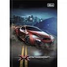 Caderno Brochura Capa Dura Pequeno X-racing 48 Folhas - Tilibra Caderno Brochura Capa Dura Pequeno X-racing 48 Folhas - Tilibra