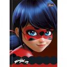 Caderno brochura capa dura top pequeno miraculous: ladybug - 96 folhas - capas sortidas - Tilibra