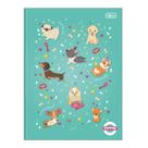 Caderno Brochura Capa Dura Universitário Pepper 40F TILIBRA