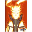Caderno Brochura Grande Universitário Anime Naruto Shippuden Capa Dura 80 Folhas Animativa Costurado Brochurão
