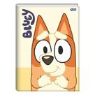 Caderno Brochura Pequeno 1/4 Bluey Capa Dura 80 Folhas Pautadas - Jandaia Agenda Recados Infantil COR:BINGO
