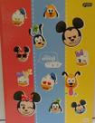 Caderno brochura univ cd 48fls disney emoji fsc