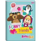 Caderno Brochura Universitário Capa Dura A4 80 Folhas Masha e o Urso JANDAIA Estampa 8 Caderno Brochura Universitário Capa Dura A4 80 Folhas Masha e o Urso JANDAIA Estampa 8