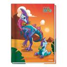 Caderno Brochura Universitário Capa Dura A4 80 Folhas Super Dino CREDEAL