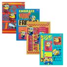 Caderno Brochurão Capa Dura 80F Minions Foroni Escolar