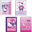 Caderno Brochurão Capa Dura Besties Forever 80 Folhas Pacote com 5 Unidades
