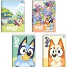 Caderno Brochurão Capa Dura Bluey 80 Folhas Pacote com 5 Unidades