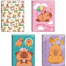 Caderno Brochurao Capa Dura Capyvibes 80FLS. PCT.C/05