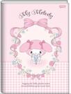 Caderno brochurao capa dura my melody 80 folhas - capa 1 - jandaia