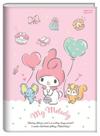 Caderno brochurao capa dura my melody 80 folhas - capa 2 - jandaia