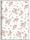 Caderno brochurao capa dura my melody 80 folhas - capa 4 - jandaia
