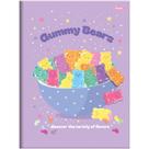 Caderno Brochurão Capa Dura Sugar RUSH 80 Folhas Pacote com 5