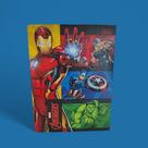 Caderno brochurao cd 48fls avengers