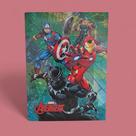 Caderno brochurao cd 48fls avengers