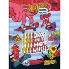 Caderno Brochurão Hot Wheels Skate 80 folhas - jandaia