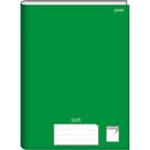 Caderno Brochurão sem Pauta STIFF 96 Folhas Verde Pacote com 05