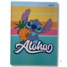 Caderno Brochurao Stitch Costurado Univ Cd 80fls