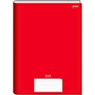 Caderno Brochurao Universitário 1x1cm 96 Folhas Capa Dura Cor:Vermelho