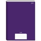 Caderno Brochurinha Roxo 96 Fls Escolar Organização Prática 1/4 Agendinha Anotações Escolares