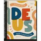 Caderno Cadersil universitário 10M bliss religioso 200fls