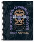 Caderno Cadersil universitário streeter espiral 240 folhas