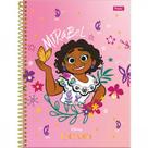 Caderno capa dura encanto mirabel 80fls