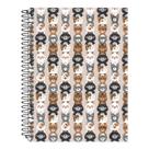 Caderno Capa Dura Fofinhos 10 Matérias 160 Folhas Espiral Caderno Capa Dura Fofinhos 10 Matérias 160 Folhas Espiral