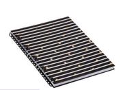Caderno - Capa Dura Pautado - Black - BRW - NB4560