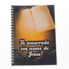 Caderno Capa Dura Universitário 1 Matéria Ta amarrado Cristão