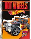 Caderno capa dura universitario hot wheels fit 1 materia 80 folhas - capa 1 - tilibra