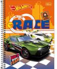 Caderno capa dura universitario hot wheels fit 1 materia 80 folhas - capa 3 - tilibra