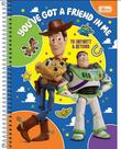 Caderno capa dura universitario toy story 1 matéria 80 folhas - capa 1 - tilibra