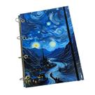 Caderno - Capa Fichário A4 - várias arte (sem refil/folha)