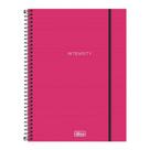 Caderno capa plástica universitário 10x1 160 folhas Neon Pink - Tilibra Caderno capa plástica universitário 10x1 160 folhas Neon Pink - Tilibra