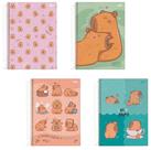 caderno capivara 80 folhas