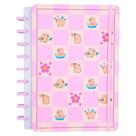 Caderno Capivara Médio M Disko Capa Dura Disco Reposicionável Caderno Capivara Médio M Disko Capa Dura Disco Reposicionável
